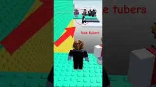 FAKE tubers93 can't wallhop #shorts #tower #troll wall hop