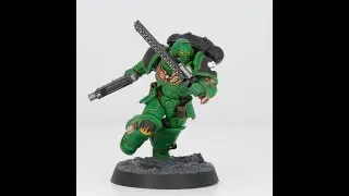 Salamanders Space Marines 360&deg; View, 4k video vs focus stacked still shots