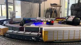 Lionel Legacy Run Session - 4 trains!
