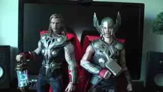 Hot Toys - old Thor vs. new Thor  which one is better ?