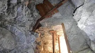 Gold Park Mine - Cool Arrastra - Shaft Rappel - Tortoise - Rattlesnake Skin