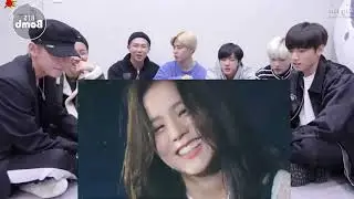 BTS reaction to Blackpink Jisoo beautiful moment 2019