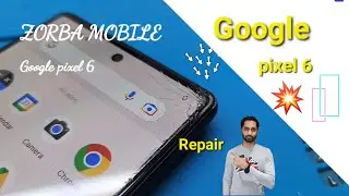 Google pixel 6 Glass Replacement. Only front glass change. Pixel 6. Zorba mobile. Low cost repair