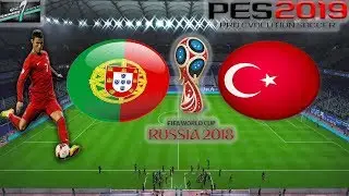Portugal Vs Turkey FIFA World Cup Final PES 2019 || PS3 Gameplay Full HD 60 FPS