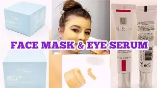 Glow on 5th Beauty Refresh/Reset face Brightening mask & Eye Serum for dark circle | Sidra Ali
