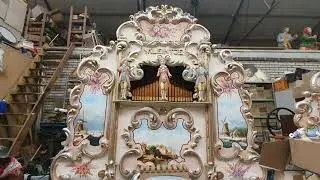 Draaiorgel speelt gezellige liedjes