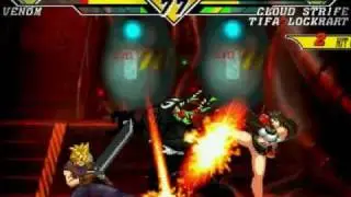 M.U.G.E.N - Venom vs. Cloud & Tifa