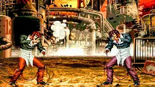 Kof 95 gameplay🔥 Orochi Iori I king of fighters 95 arcade game I rei dos lutadores I permainan kof