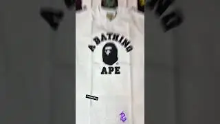 White Bape T-Shirts Available! 👌 #fashion #youtubeshorts #viral #trending #shorts #fyp #ytshorts