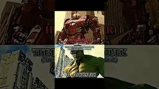 Hulkbuster vs Hulk 2003 & Hulk 2008 | #edit #marvel #movie #ironman #avengers #viral #shorts #fyp