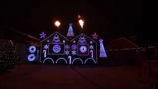 Voices in my head | Pixel light show @ gudgeheath lane light show