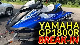 Yamaha GP1800R SVHO Break In Procedure