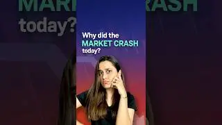 Why did the market crash today? | Election results 2024 #shorts