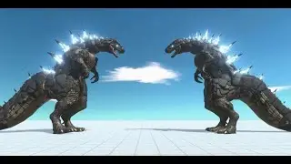 Baby Godzilla vs Baby Godzilla 1000 Animal Revolt Battle Simulator ARBS