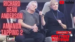 Richard Dean Anderson & Amanda Tapping 2 #stargate #stargatesg1 #richarddeananderson #amandatapping