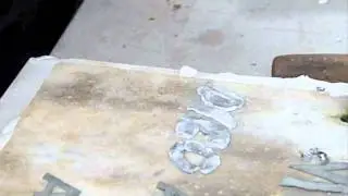 Lead Lettering Tutorial - Gordon Brown In Action