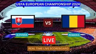 Slovakia Vs Romania LIVE Score UPDATE Today Soccer Football 2024 UEFA Euro Round 3 Match Jun 26 2024