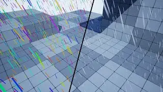 Vertex shader rain