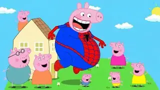 Peppa Pig&rsquo;s Halloween House Decorating Fun 🎃👻| Peppa Pig Funny Animation