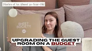 Sheet Society HONEST Review: Are These Bed Sheets Worth It? Guest Room Upgrade on a Budget + Costs!