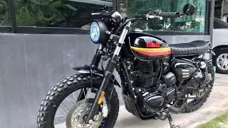 Benelli Imperial 400 Custom Exhaust Sound
