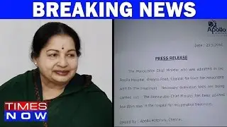 J. Jayalalithaa's Health Report To Be Made Public Soon