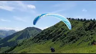 Swing Arcus2 RS first Start #swingarcus2rs #swingparagliders