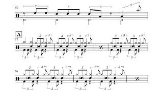 Child's Anthem - Toto (Drum Sheet)