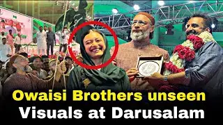 68th AIMIM Formation Day : Owaisi Brothers unseen visuals at Darussalam. | BT NEWS