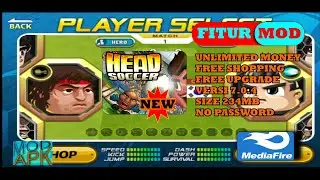 UPDATE‼️ Head Soccer Mod Apk v7.0.4 Terbaru 2025 || Unlimited Money | No Password