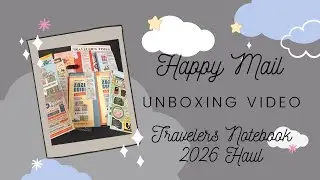 UNBOXING | Travelers Notebook | Travelers Notebook 2026 Haul