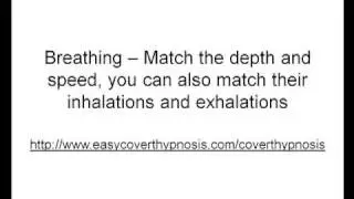Conversational Hypnosis Lessons  How to Get Rapport through Matching and Mirroring.mp4