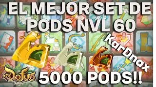 EL MEJOR SET DE PODS NVL 60 en 2024!! 5000 PODS SOLAMENTE EL SET!! DOFUS TOUCH