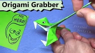 Origami Grabber 🦞 REALLY Grabs!!! 🦀