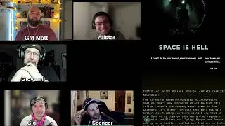 #alienrpg Session 1: Setting a Course
