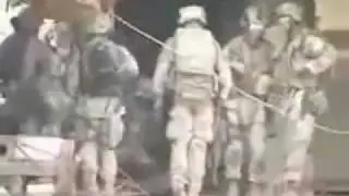 Raw Footage  Marines Engage Enemy during Operation Phantom Fury   Fallujah-Iraq, November 2004