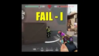 FAIL PART 1 | GAMEPLAY | VALORANT #shorts