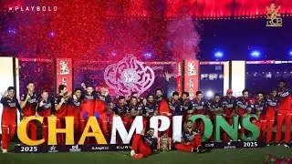 Rcb celebration after winning ipl Trophy 2025 Rcb vs Punjab ipl final match 2025