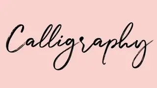 Calligraphy art# art by beginners