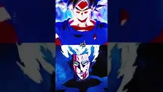 Cosmic Garou vs Ultra Instinct Goku #shorts #short #anime #aniscale