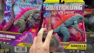 Searching for Godzilla Figures at Walmart