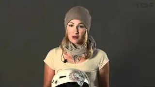 TSG Techisode - Lotus snowboard and ski helmet with Caja Schoepf