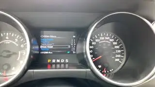 Turn On Track Apps on a Ford Mustang