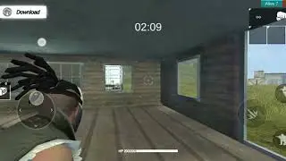 Playing free fire at 1 st time