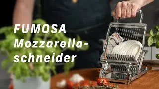FUMOSA Mozzarellaschneider &ndash; Perfekte Schnitte in Sekunden! 🧀✨