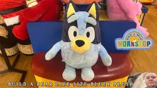 Build A Bear Life Size Bluey Plush