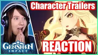 Трейлеры персонажей Genshin Impact РЕАКЦИЯ | Часть 5