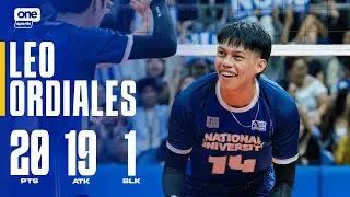 Leo Ordiales DROPS 20 PTS for NU vs. UST 🐶 | UAAP SEASON 87 MEN’S VOLLEYBALL FINAL FOUR | HIGHLIGHTS