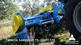 OMAT - TS - Shift 170 Trincia spostabile con rotore Pick-up