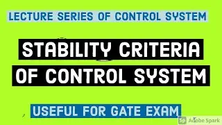 Introduction to Control System Stability Analysis||Stability Criteria of Control Systems||EEE & ECE
